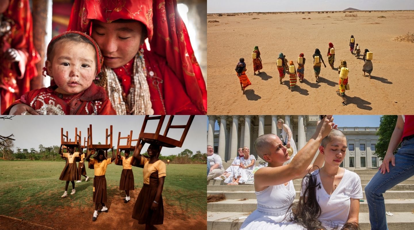 Le foto più belle del National Geographic, volti e storie di donne ad Aiello